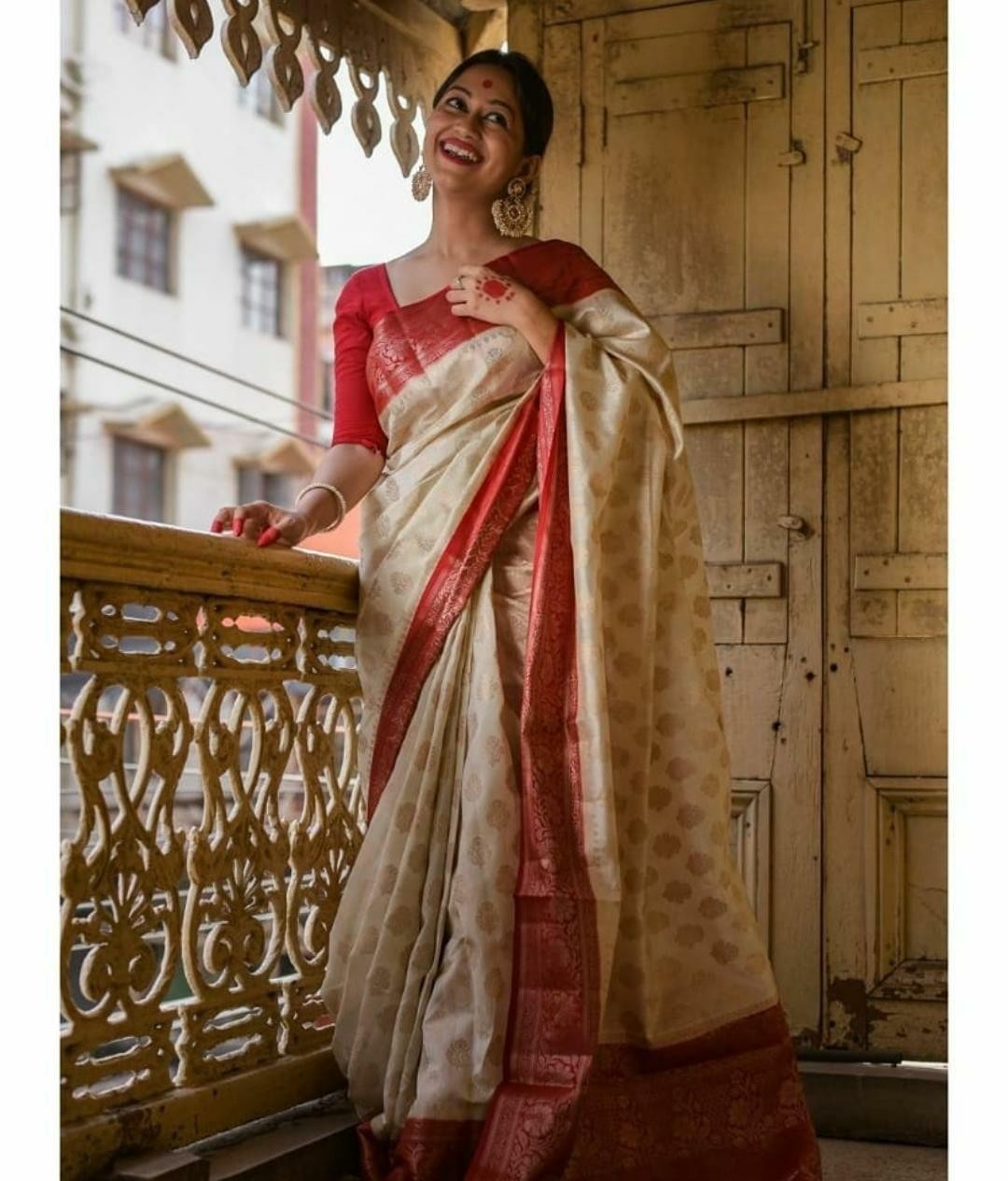 Lichi Silk Saree Women Kanjivaram