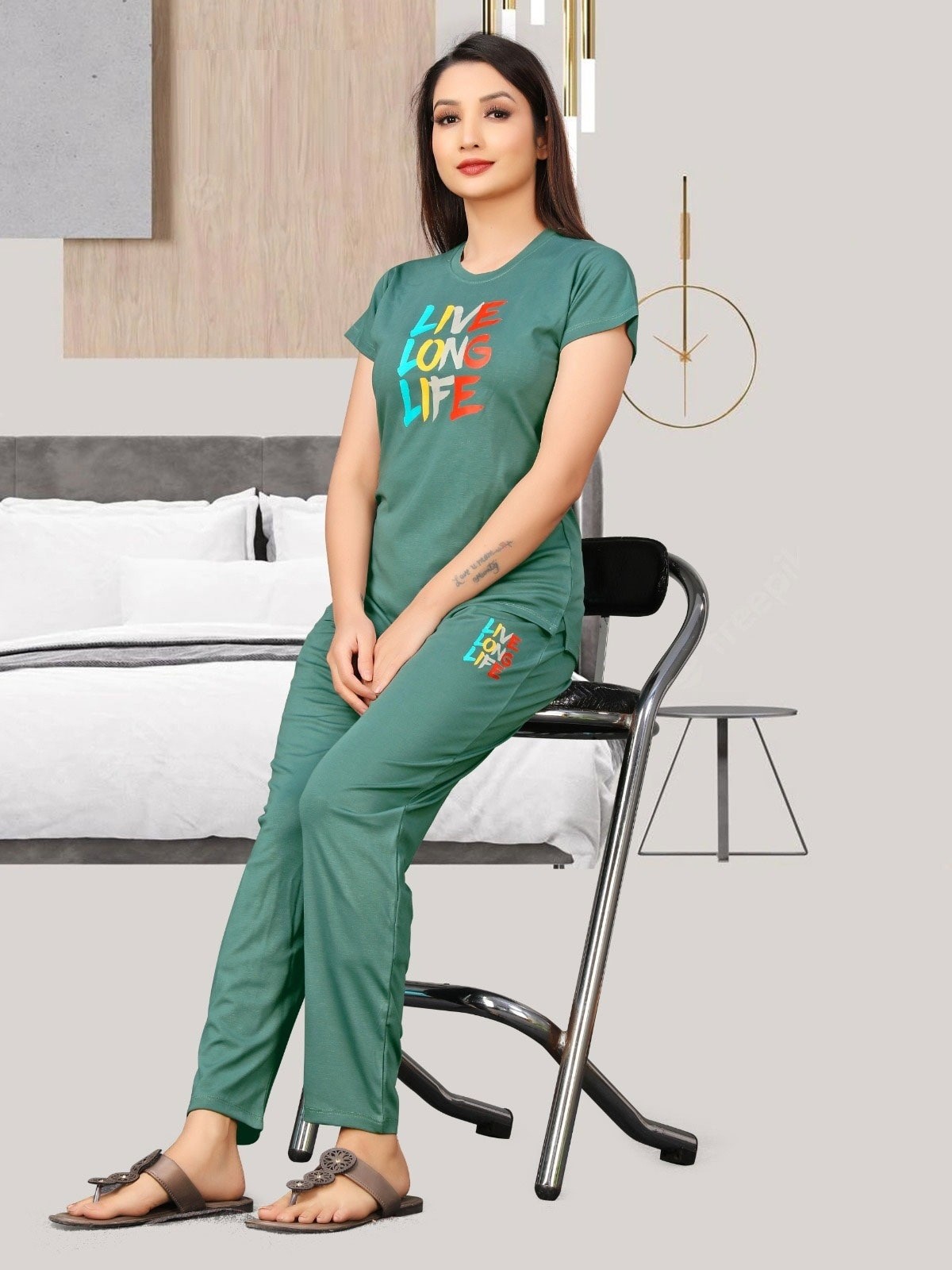 Collection Night Green New Women Comfort Always Suits